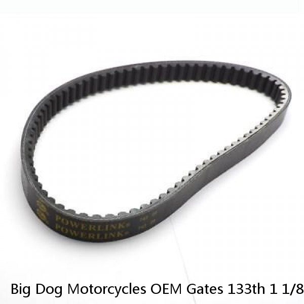 Big Dog Motorcycles OEM Gates 133th 1 1/8" Drive Belt BDL K-9 Mastiff Chopper