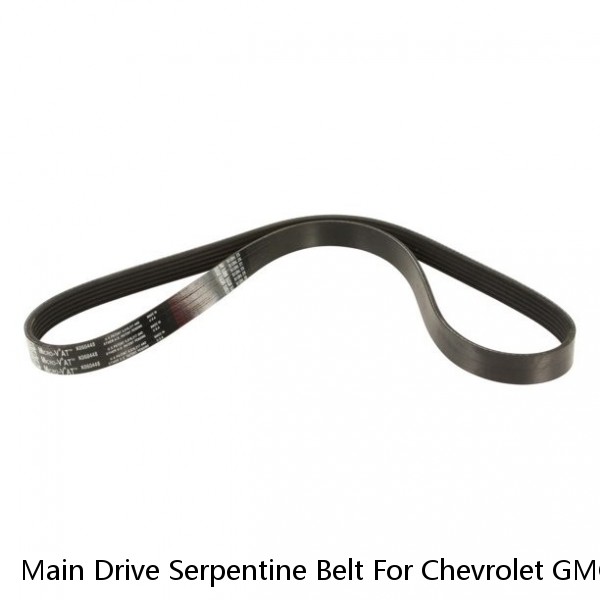 Main Drive Serpentine Belt For Chevrolet GMC Silverado 1500 2500 HD Tahoe Sierra