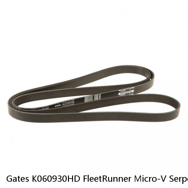 Gates K060930HD FleetRunner Micro-V Serpentine Drive Belt