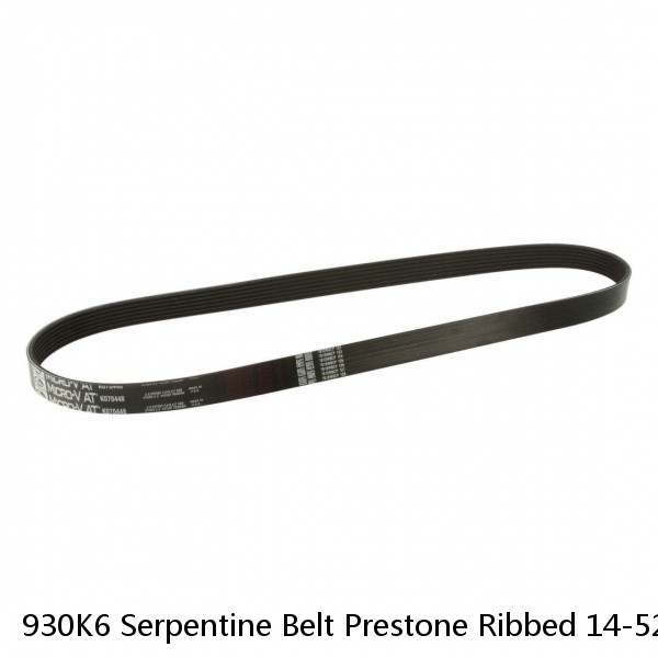 930K6 Serpentine Belt Prestone Ribbed 14-5233-4 K060930 5060930