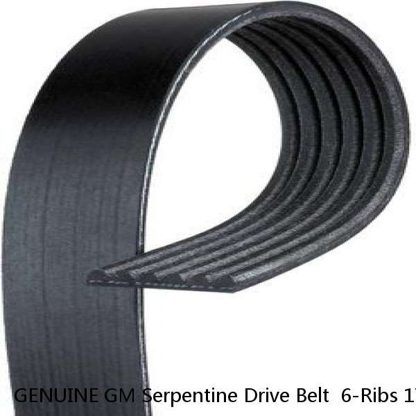 GENUINE GM Serpentine Drive Belt  6-Ribs 1760mm 88986806 1987-1998  PONTIAC 