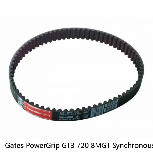 Gates PowerGrip GT3 720 8MGT Synchronous Tooth Belt